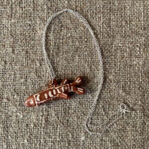 Emma Carlow Tiny Whistle Necklace - Fish ECWN3 - Image 2