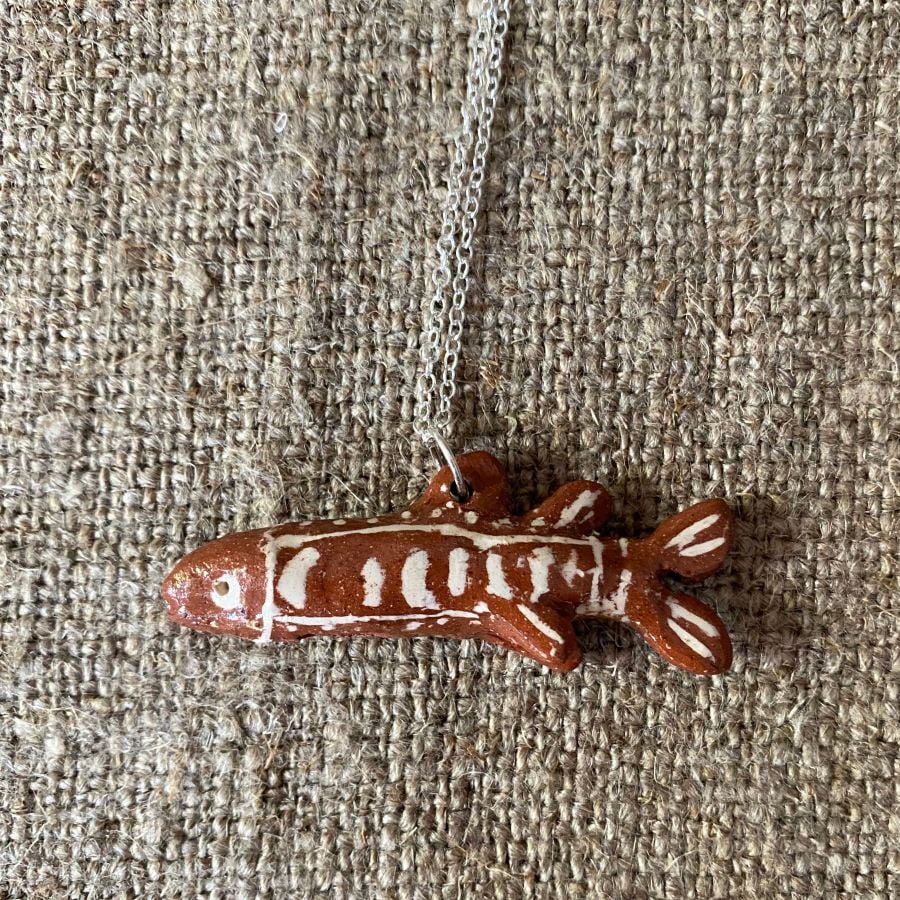 Emma Carlow Tiny Whistle Necklace - Fish ECWN3