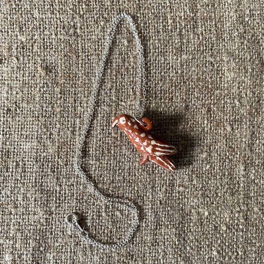 Emma Carlow Tiny Whistle Necklace - Bird ECWN4