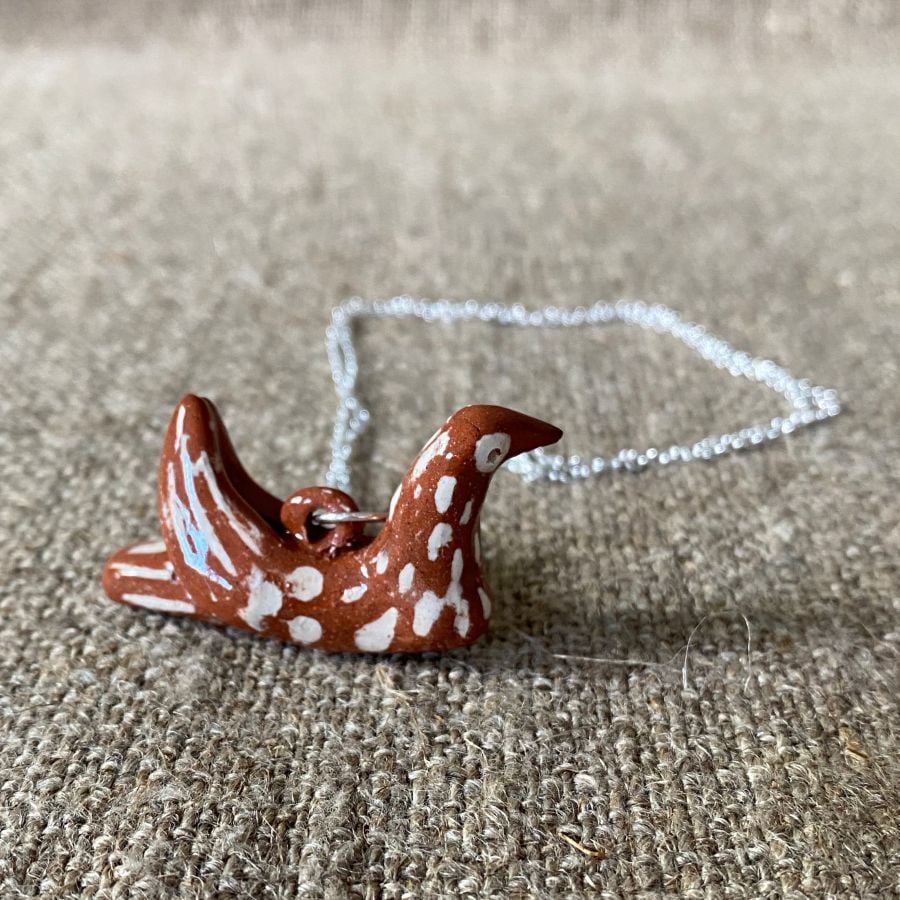 Emma Carlow Tiny Whistle Necklace - Bird ECWN5