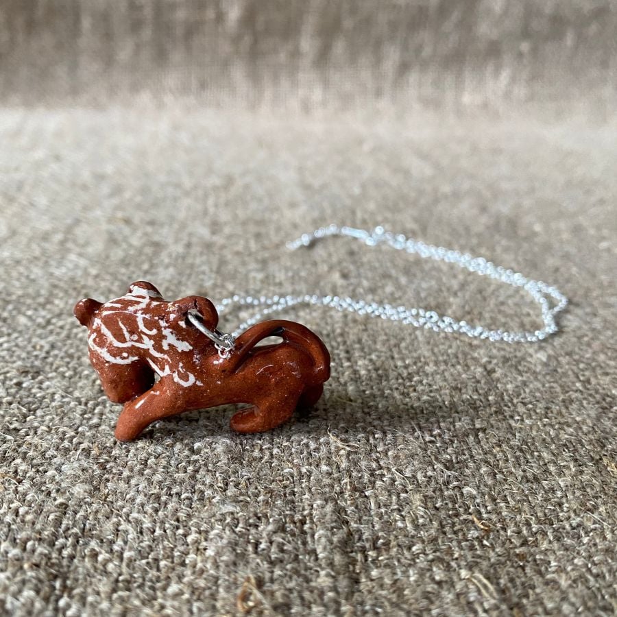 Emma Carlow Tiny Whistle Necklace - Lion ECWN7