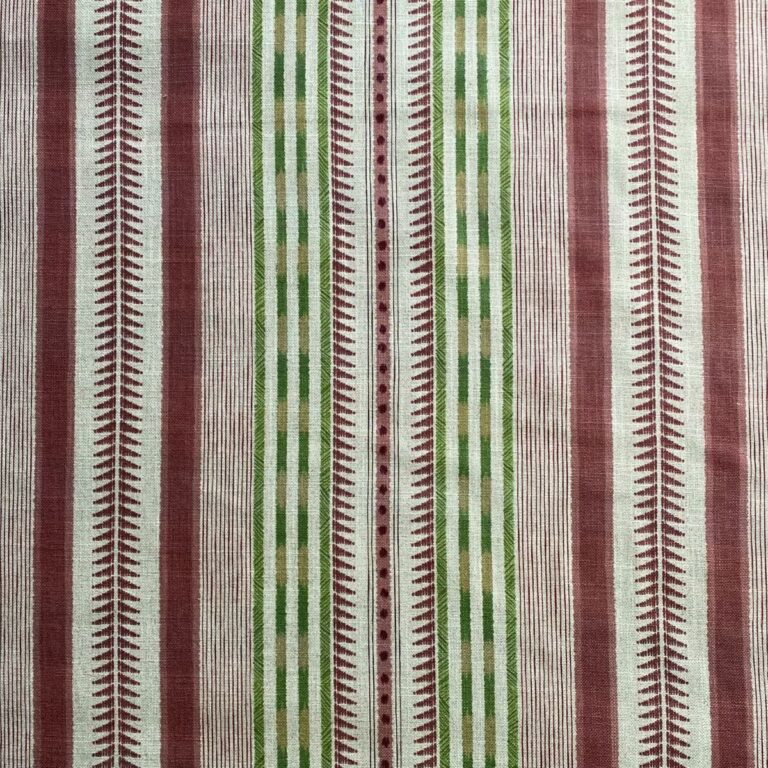 Extra Wide Caspian Stripe Henna Brown & Olive - Image 2