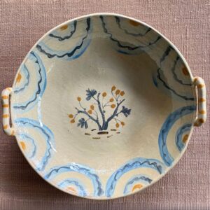 James Burnett Stuart ceramic bowl with handles