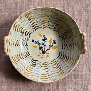 James Burnett Stuart ceramic bowl with handles