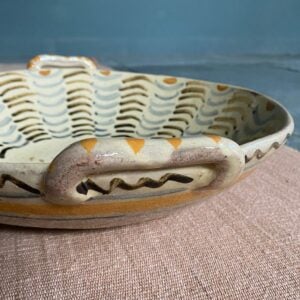 James Burnett Stuart ceramic bowl with handles
