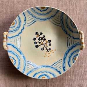 James Burnett Stuart ceramic bowl with handles