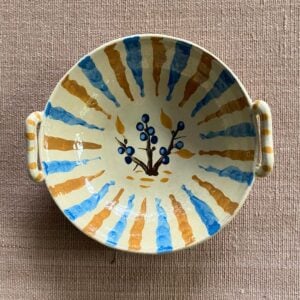 James Burnett Stuart ceramic bowl with handles