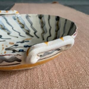 James Burnett Stuart ceramic bowl with handles