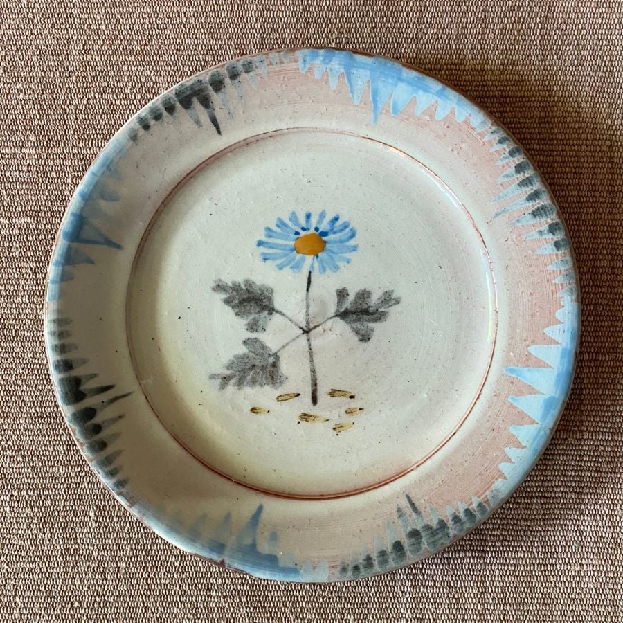 James Burnett Stuart Side Plate Botanical design