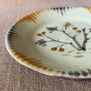 James Burnett Stuart Side Plate Botanical design