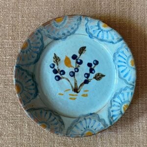 James Burnett Stuart Side Plate Botanical design