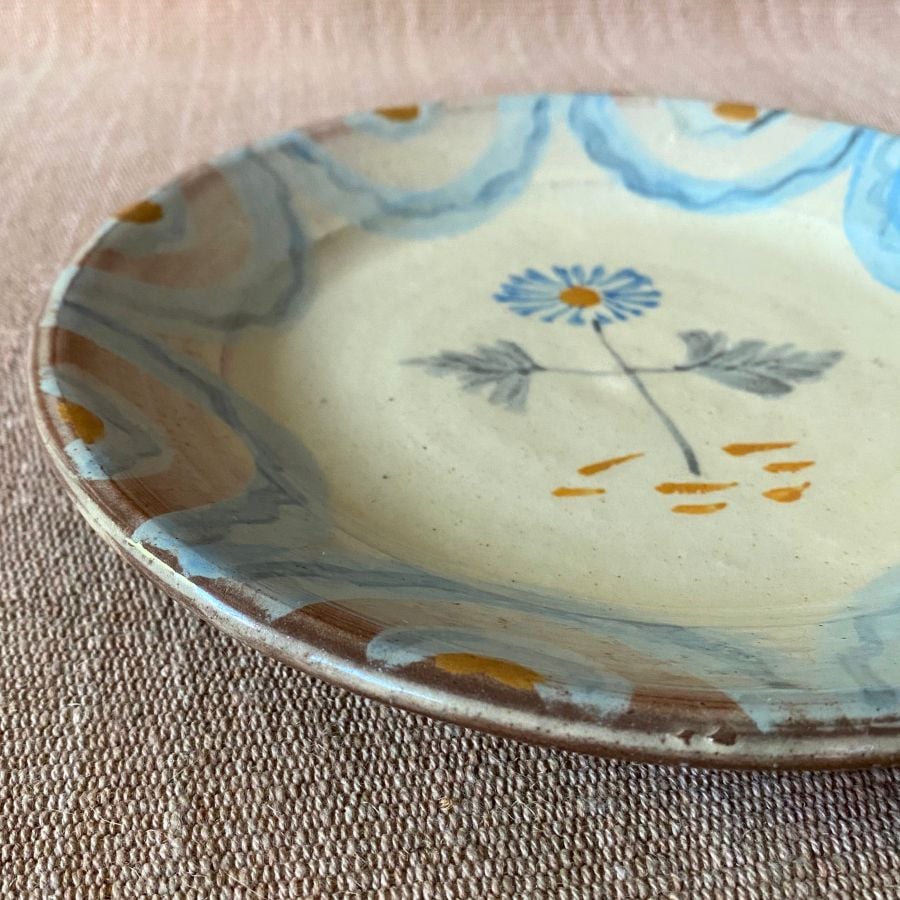 James Burnett Stuart Side Plate Botanical design