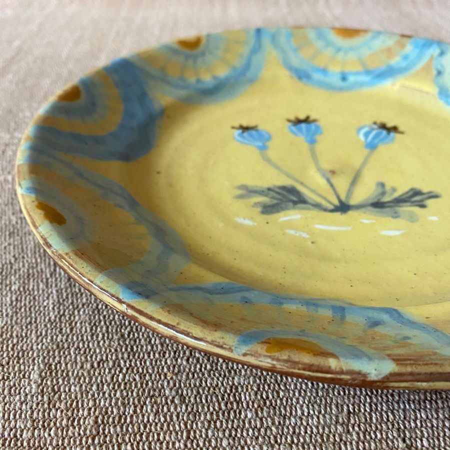 James Burnett Stuart Side Plate Botanical design