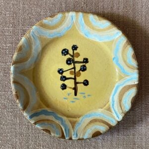 James Burnett Stuart Side Plate Botanical design
