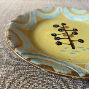 James Burnett Stuart Side Plate Botanical design