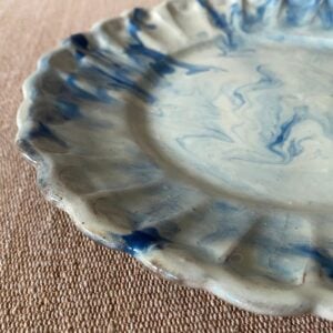 James Burnett Stuart Glazed Ceramic Plate