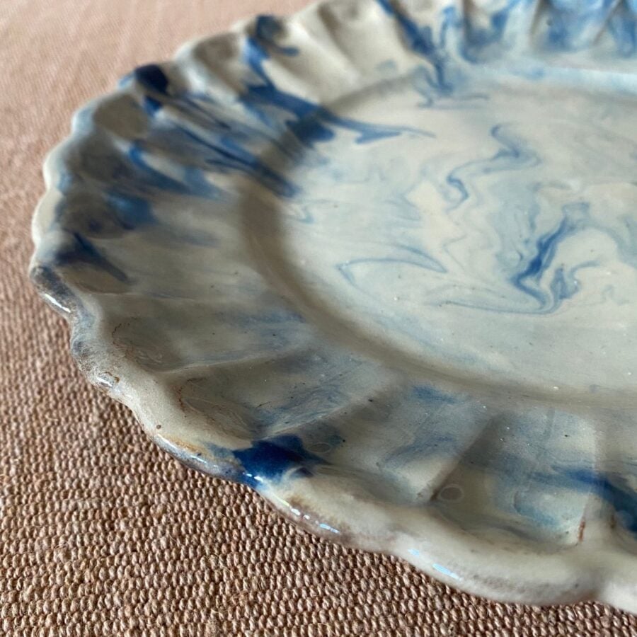 James Burnett Stuart Glazed Ceramic Plate