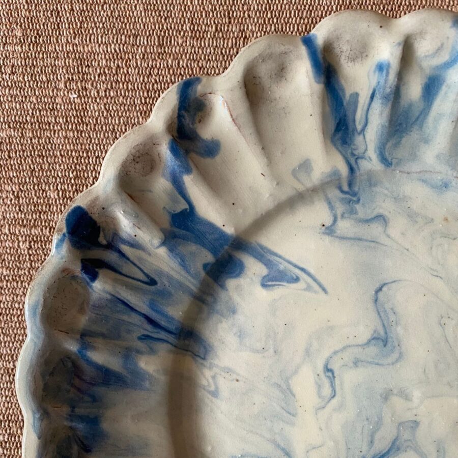 James Burnett Stuart Glazed Ceramic Plate