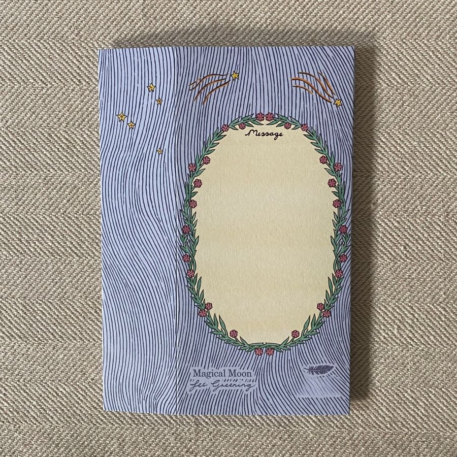 Fee Greening Magical Moon 3D Card