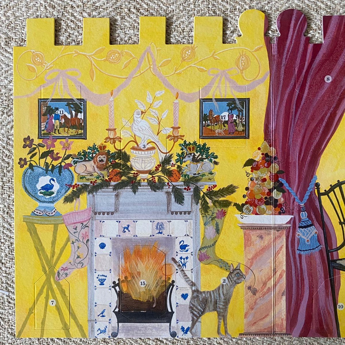 Polly Fern 3D Festive Feast Advent Calendar