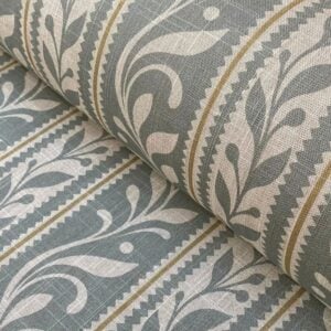 Arden Stripe fabric on a roll
