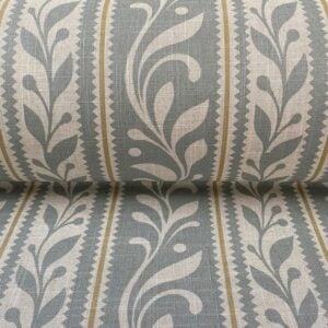 Arden Stripe fabric on a roll