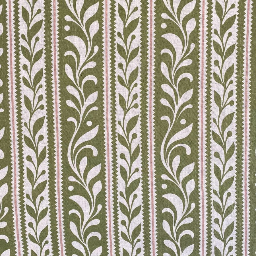Arden Stripe fabric on a roll