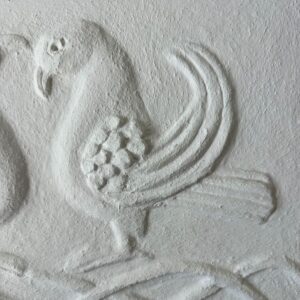 Pargetted Panel - Castle Frome Doves BPSO4 - Image 2