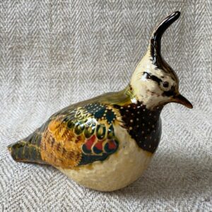 Carole Glover Slipware Lapwing Bird - Image 8