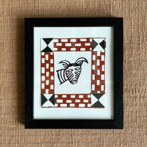 Dedemona McCannon Framed lino print