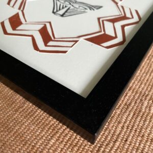 Dedemona McCannon Framed lino print