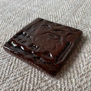 Desdemona McCannon Stamped Tile DMCT9 Kilpeck Font - Image 2
