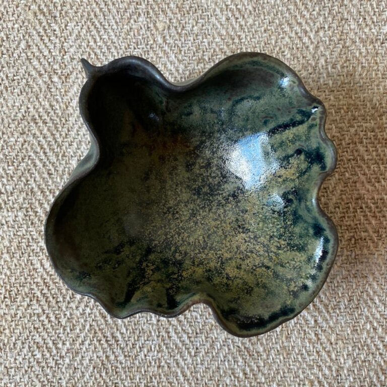 Edmund Davies earthenware pottery bowl
