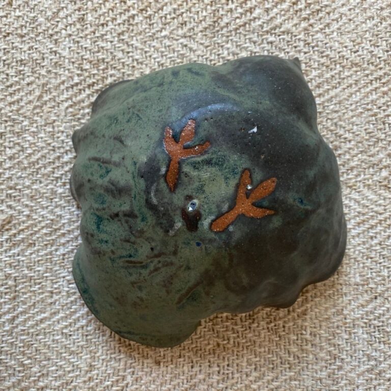 Edmund Davies earthenware pottery bowl