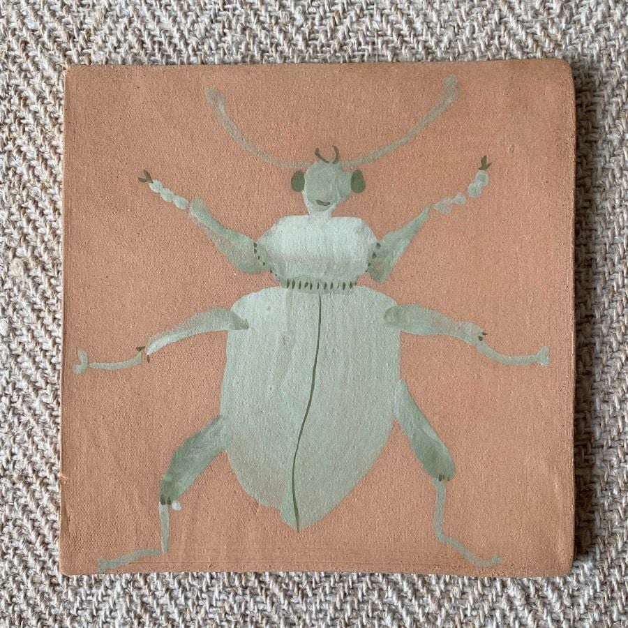 Edmund Davies Iluustrated Tile