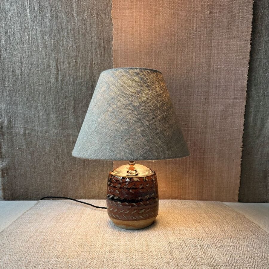 Jack welbourne pottery lamp