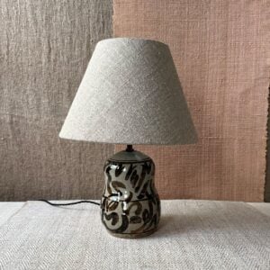 Jack welbourne stoneware pottery lamp