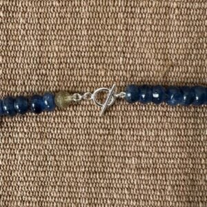 Kyanite, Silver & Cast Glass - Hawk CDLT M1 - Image 5