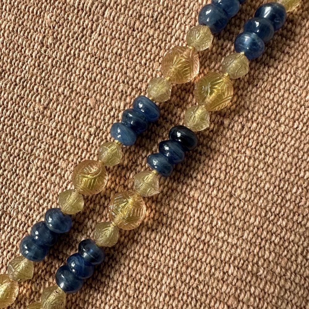 Kyanite, Silver & Cast Glass - Hawk CDLT M1 - Image 3