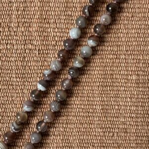 Agate Necklace with Boar/Tree of Life Pendant CDLT M2 - Image 3