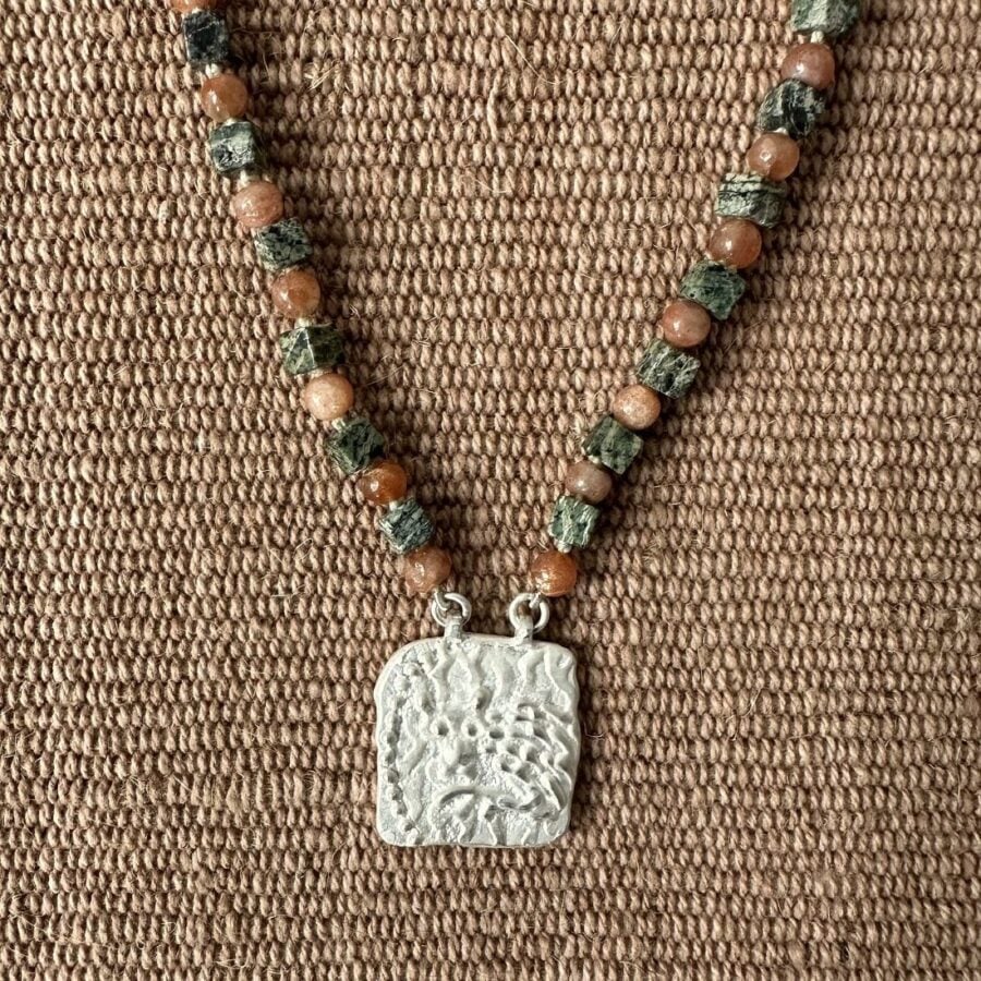 Silver Lion pendant