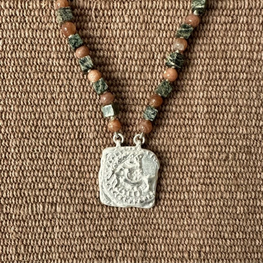 Silver Lion pendant