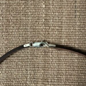 Silver Scroll Thong Necklace M6 - Image 3