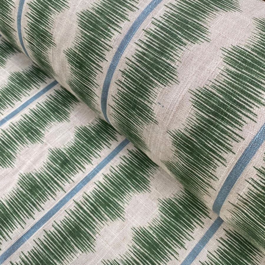 Quill Stripe Fabric on a roll