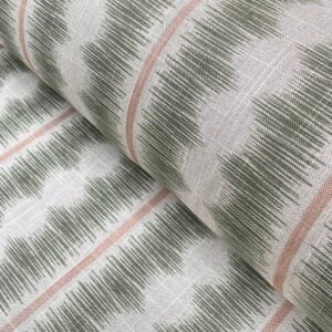 Quill Stripe fabric on a roll