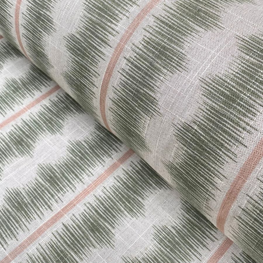 Quill Stripe fabric on a roll