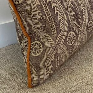 Block Printed Cushion - Sussex Oak SBPC7 - Image 3