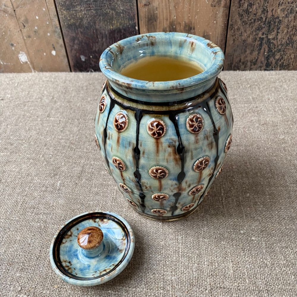 Paul Young Slipware Jar PYSJ - Image 3