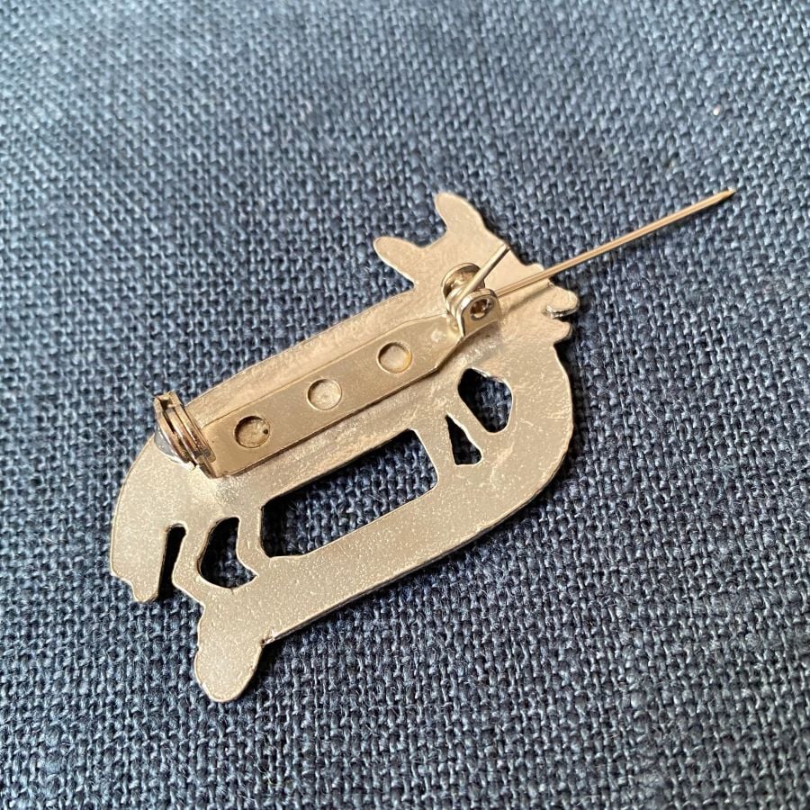 Pilgrim Badge Cat & Mouse