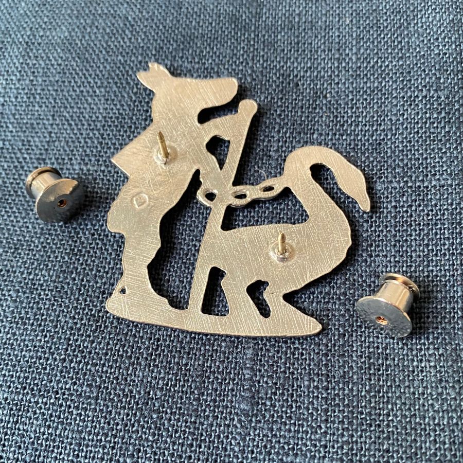Pilgrim Badge Fox & Goose
